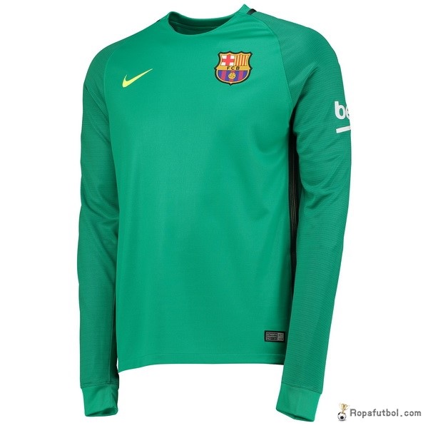 Camiseta Barcelona ML Portero 2016/17 Verde